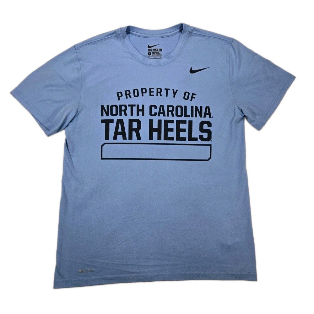 Mens Nike Dri-FIT North Carolina Tar Heels Property Of T Shirt Blue Medium NCAA